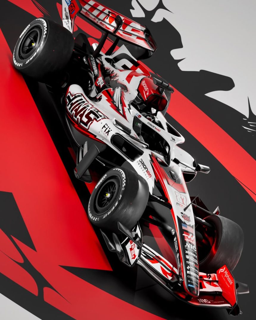 Haas Perkenalkan Livery Godzilla Unik untuk F1 GP Jepang 2026