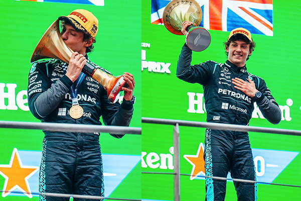 Podium Kemenangan Perdana Kimi Antonelli