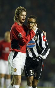 David Beckham & Edgar Davids Liga Champions 2003