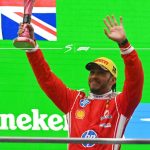 podium pertama ferrari hamilton