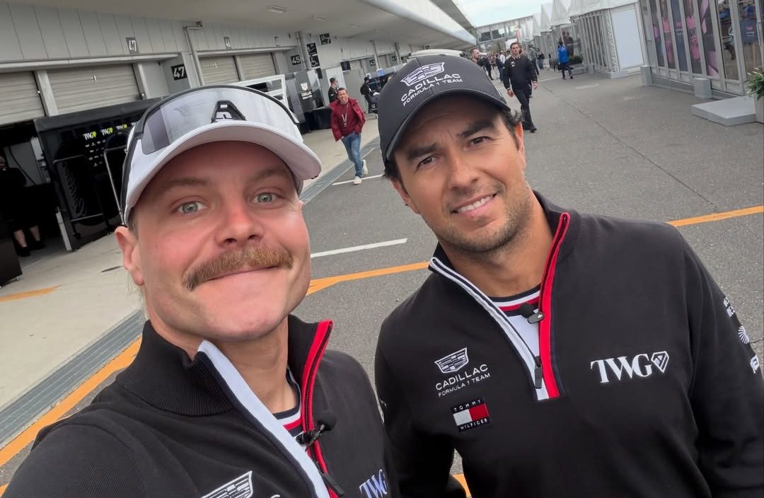 Checo Perez & Valtteri Bottas 