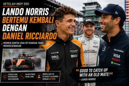 Lando Norris Bertemu Kembali dengan Daniel Ricciardo Setelah Indy 500